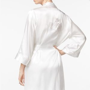 Wedding "Mrs" 2-piece, pink and jeweled details